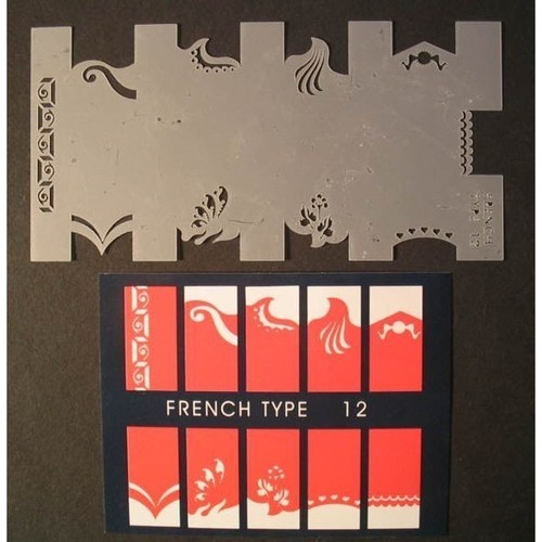 Nailart airbrush schablone - nailart, airbrush-schablone