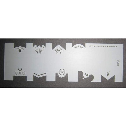 Nailart airbrush schablone - nailart, airbrush-schablone