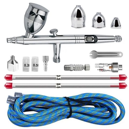 Airbrush pistole komplett set - airbrush,