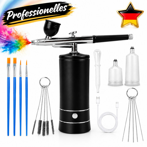 Tragbares airbrush set - airbrush,