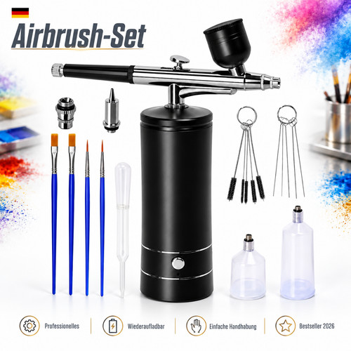 Kabellose mini air brush - kabellose,