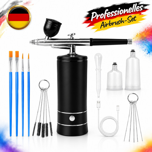 Neu tragbares airbrush set - neu,
